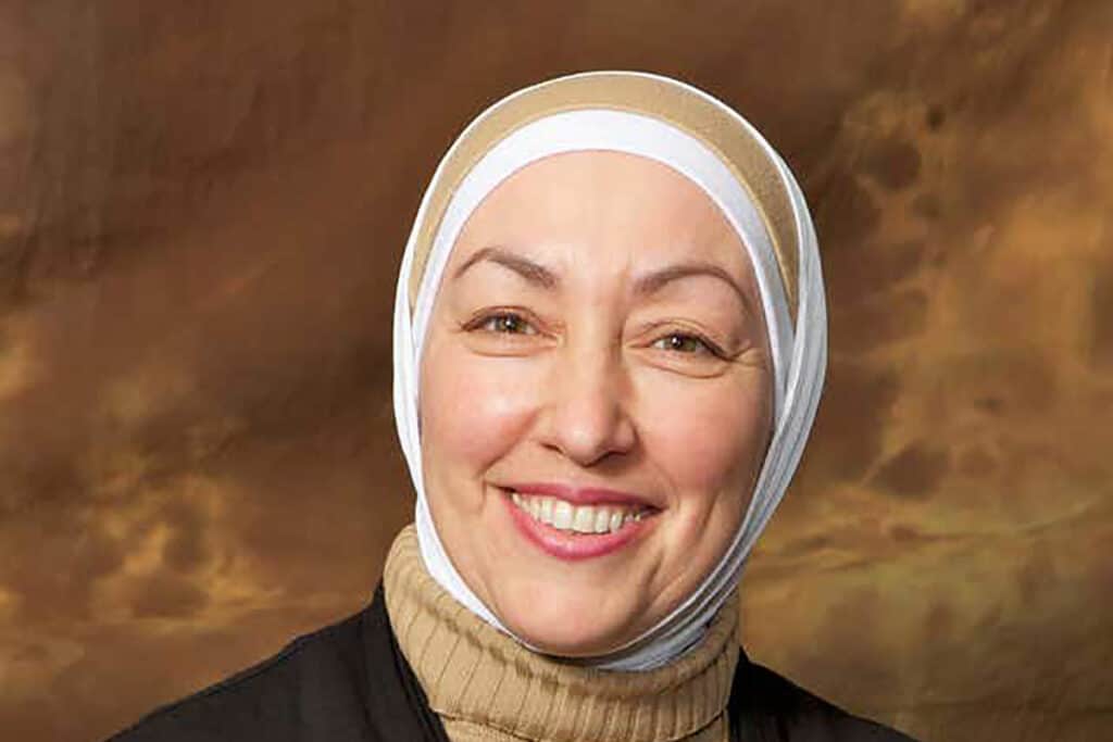 Najah Bazzy, Transcultural Clinical Nurse Specialist and Founder of Zaman International