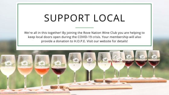Support Local Rove Estate Vineyard and Winery