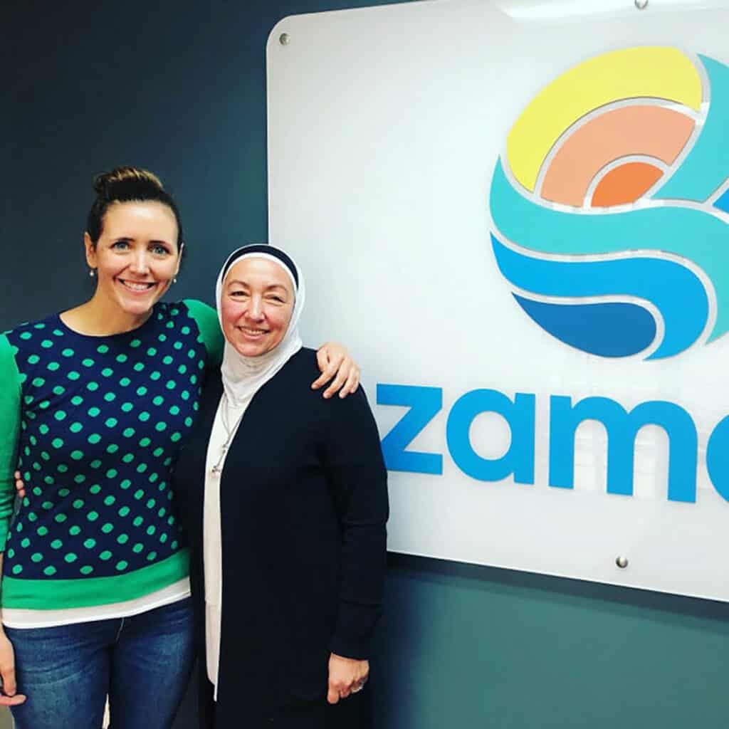 Najah Bazzy, Zaman International Founder