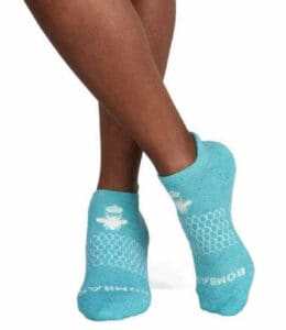Bombas Socks, for every pair of socks sold, they donate a pair to someone in need