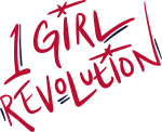 1 Girl Revolution red and black logo
